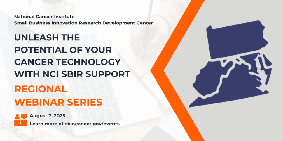 NCI SBIR Regional Webinar: Mid-Atlantic