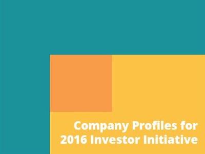 2016-17 Investor Initiatives Book Cover